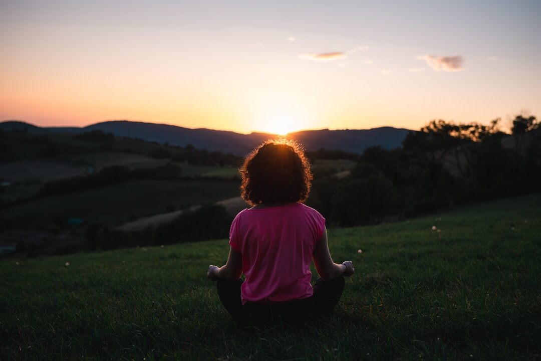 yoga in mountains